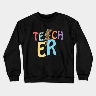 Teacher Crewneck Sweatshirt